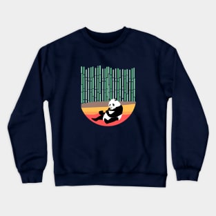 Panda loves Noodles Crewneck Sweatshirt